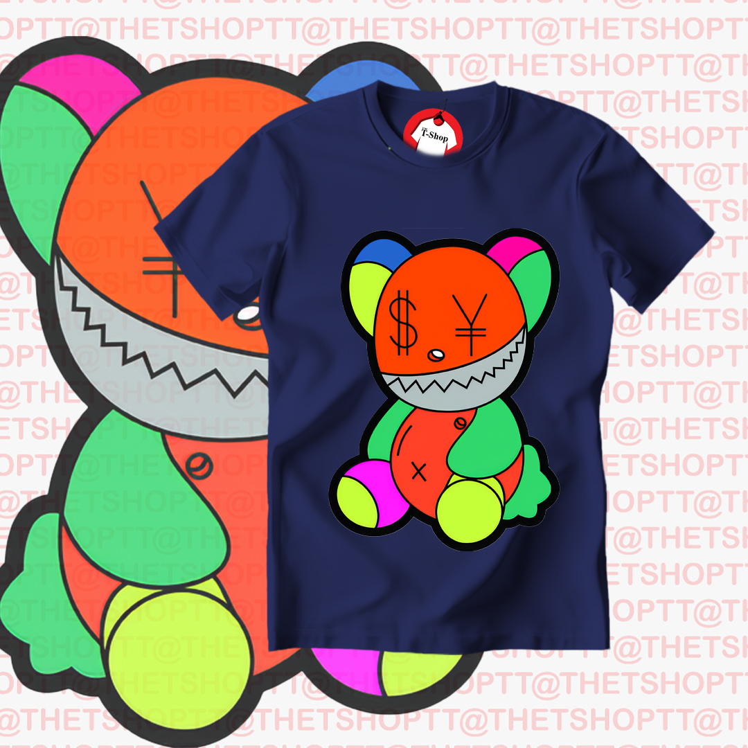 Colourful Bear Tee