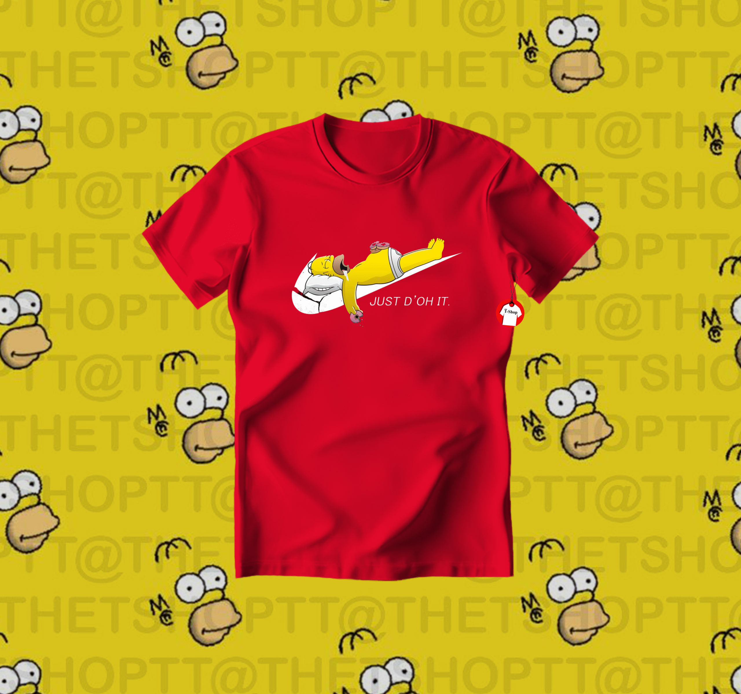 Simpsons Just Do It tee