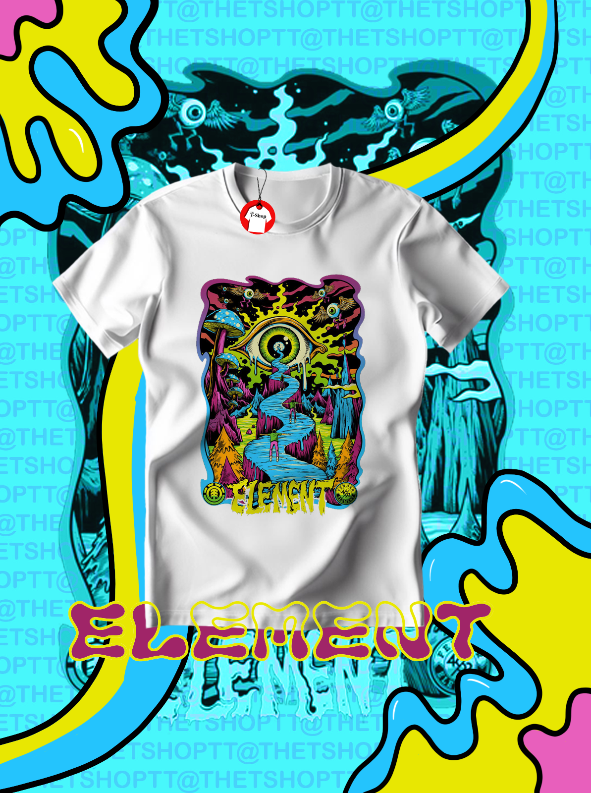 Psychedelic Element Tee