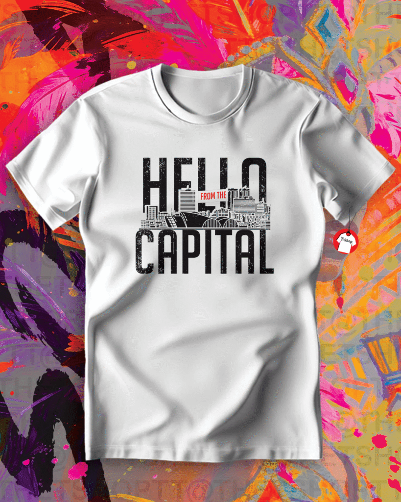 HELLO FROM THE CAPITAL WHITE